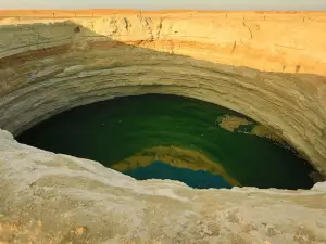 Darvaza Water Crater