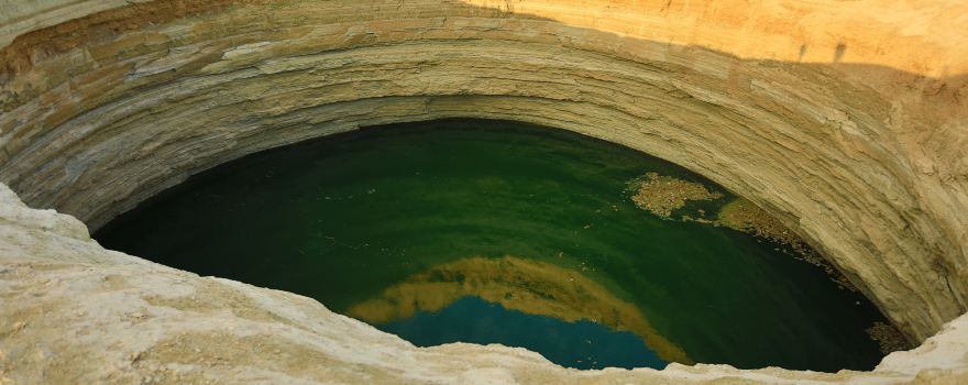 Darvaza Water Crater