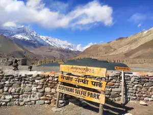 Kagbeni Selfie point