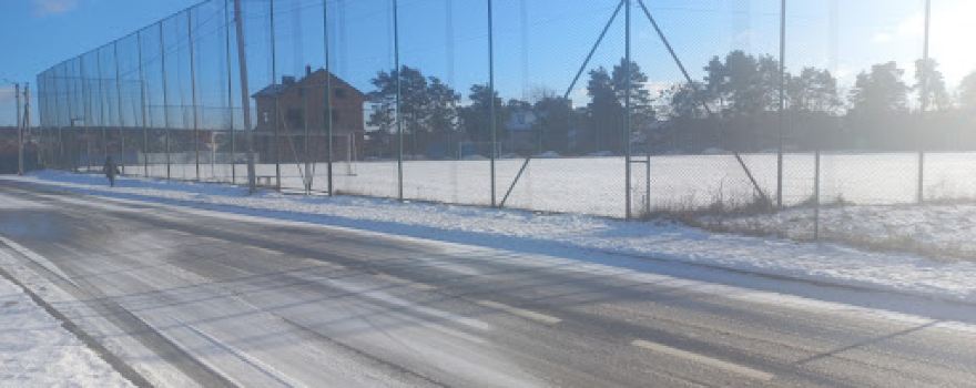 Football pitch