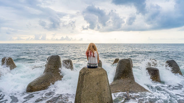 Andrew the Apostle Sculpture and Waterfall
