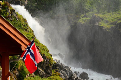 Låtefossen Waterfall