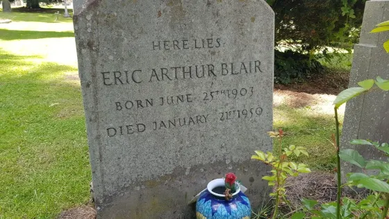 George Orwell's Grave