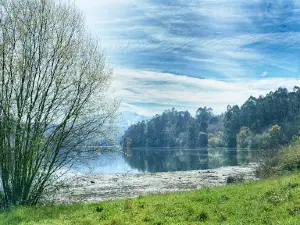 Fluvial beach Luzim