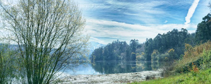 Fluvial beach Luzim