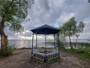 Городской пляж озера Плещеево
