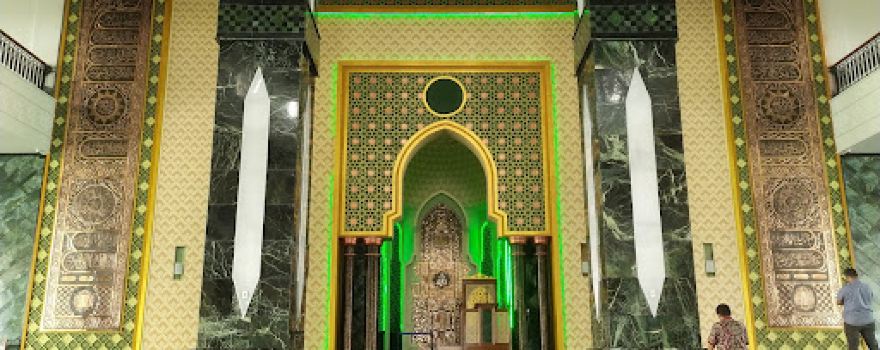Masjid Giok Agung Baitul A'la Nagan Raya