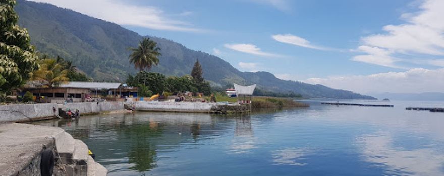 Batu Kursi Raja Siallagan ( Stone Chair of King Siallagan )