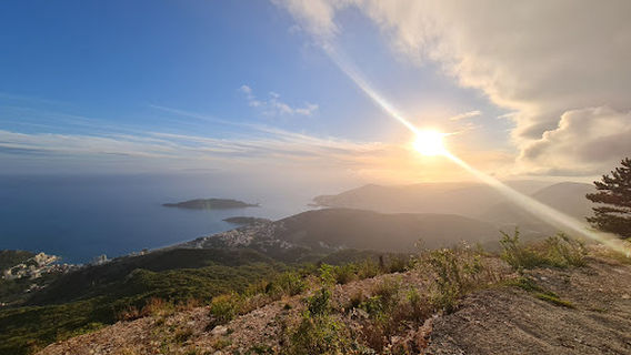 Paragliding Montenegro launch spot Brajići