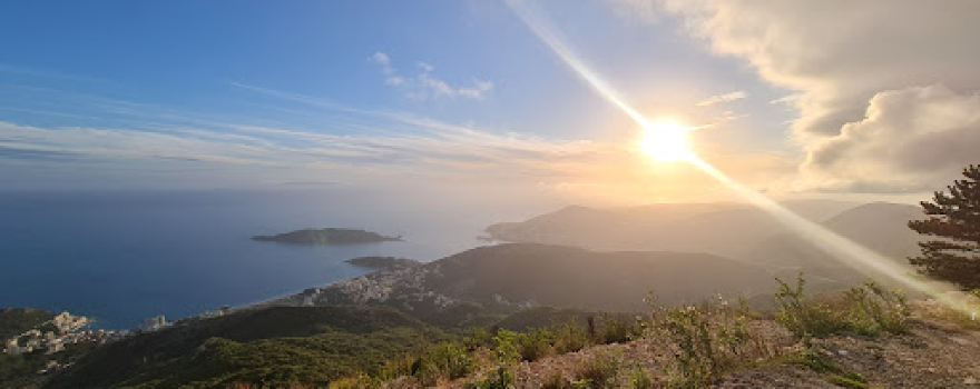 Paragliding Montenegro launch spot Brajići