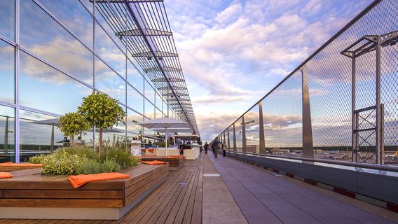 Visitors Terrace Frankfurt Airport