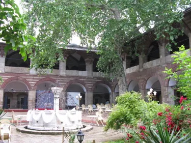 Historical Rüstempaşa Caravanserai
