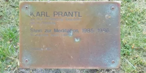 Stein zur Meditation