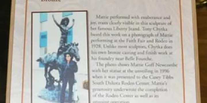 Casey Tibbs South Dakota Rodeo Museum