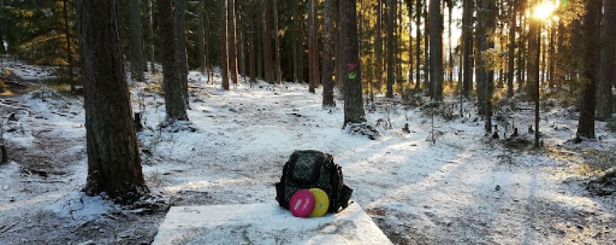 Lieto frisbee golf course