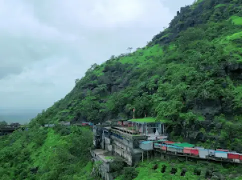 Mahalakshmi temple dahanu hill view