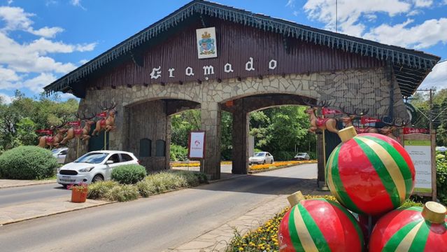 Pórtico Gramado Estilo Bávaro