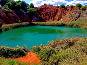 Bauxite quarry