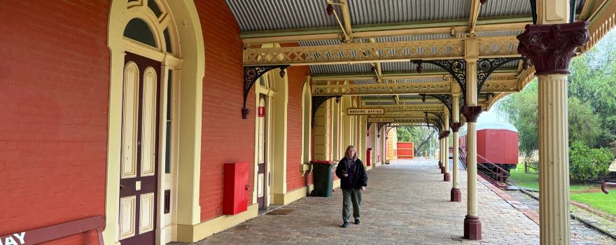 Dunera Museum at Hay Railway Station
