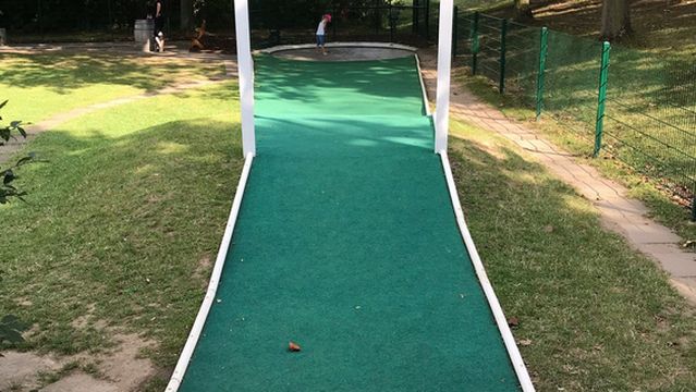 Minigolf im Volkspark