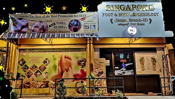 Singapore Foot & Body Reflexology At Yangon