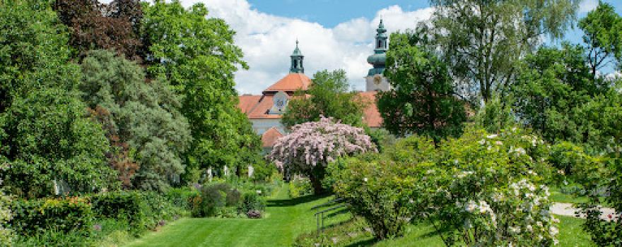 Hofgarten des Benediktinerstift