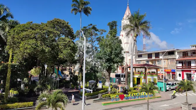 Parque principal Santuario Risaralda