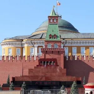 Мавзолей В.И. Ленина на Красной площади