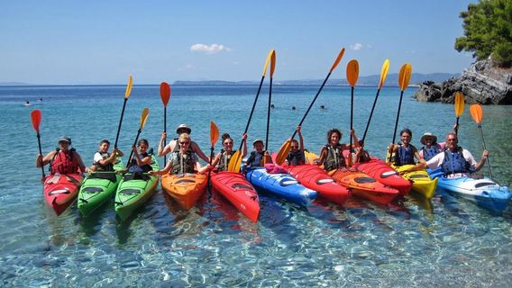 Kayaking Skopelos