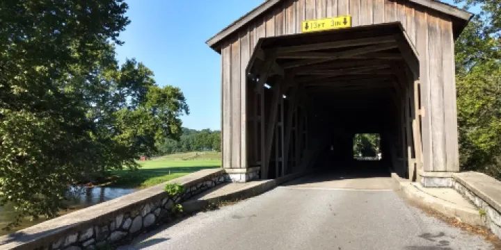 Hunsecker Mill Covered Bridge