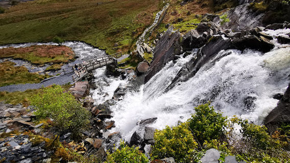 Cwmorthin Waterfall