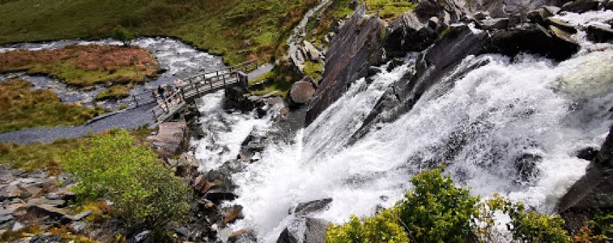 Cwmorthin Waterfall