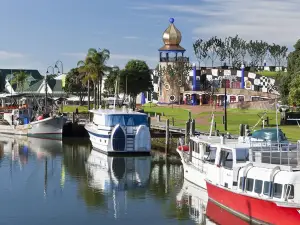 Hundertwasser Art Centre with Wairau Māori Art Gallery