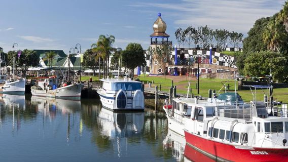Hundertwasser Art Centre with Wairau Māori Art Gallery