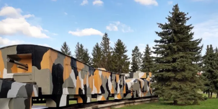 Pancierovy vlak - Armored train of Hurban