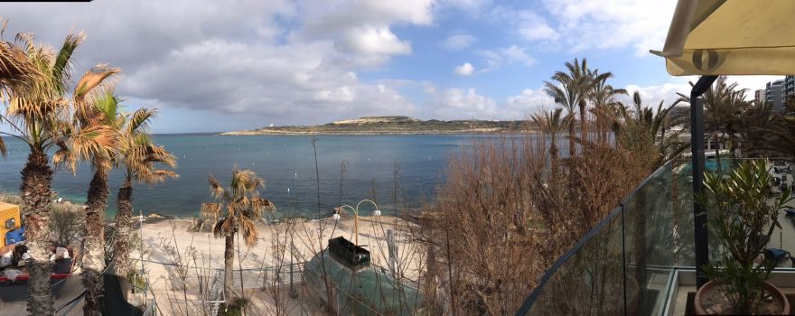 Qawra Point Beach