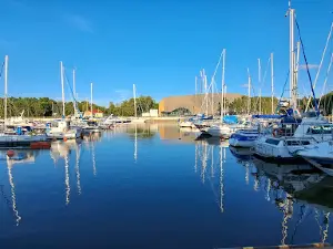 Yacht Harbor in Leba