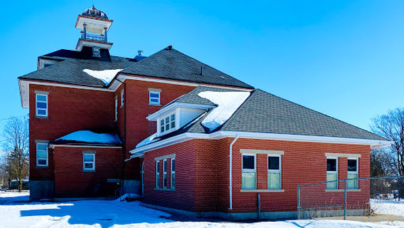 Closed historic elementary school