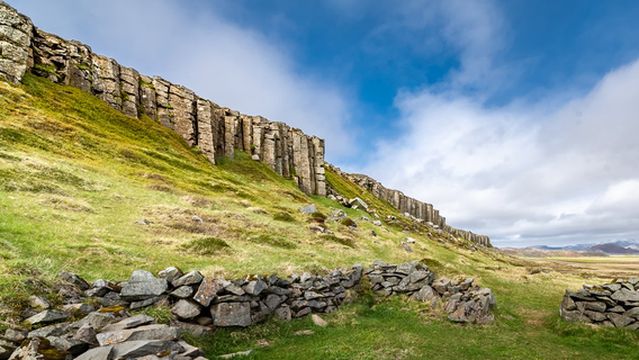 Gerduberg basalt columns