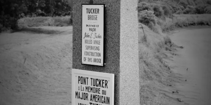Monument Major John E. Tucker