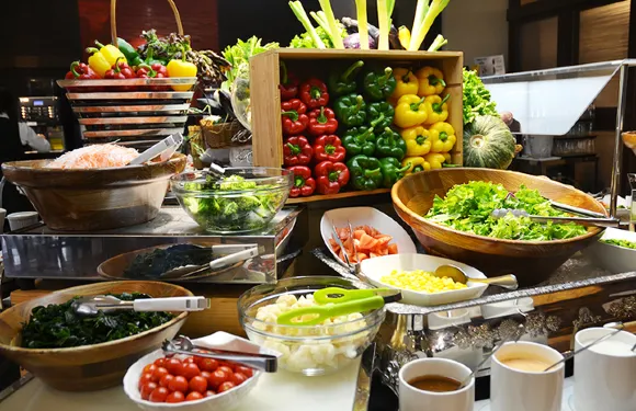 Cafe Dining Palm Tree