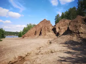 Wieża widokowa, Ścieżka geoturystyczna "Dawna Kopalnia Babina"