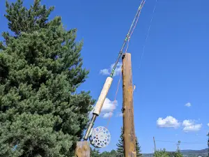 Canada's Largest Fishing Rod (Houston, British Columbia)