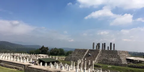 Tula Toltec Archaeological Ruins
