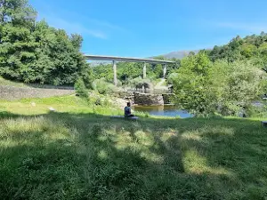Praia fluvial do Río Miño