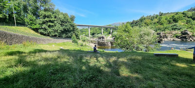 Praia fluvial do Río Miño