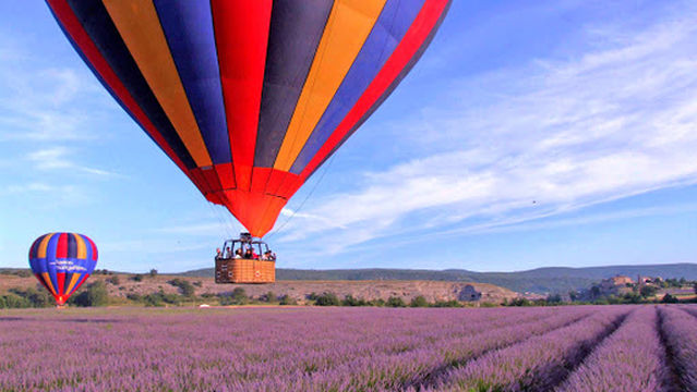 FRANCE MONTGOLFIERES - Provence - Forcalquier