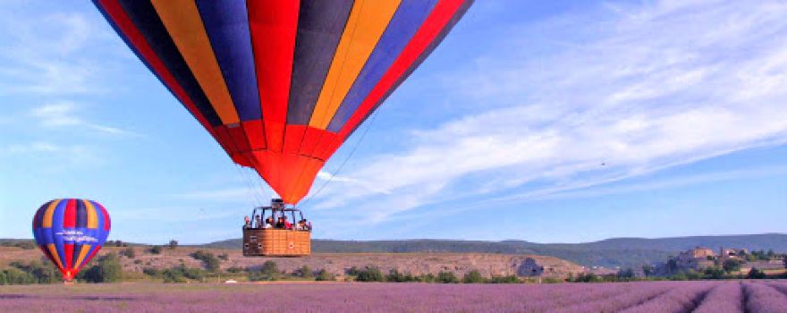 FRANCE MONTGOLFIERES - Provence - Forcalquier