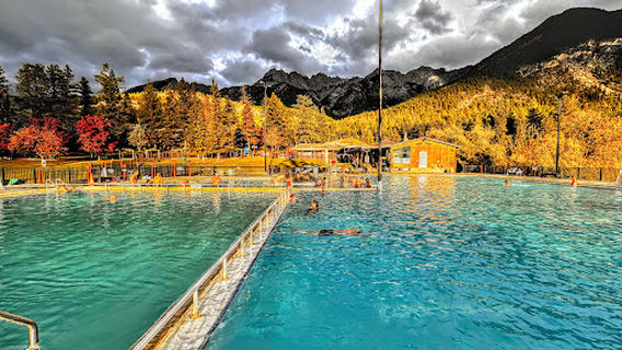 Natural Mineral Hot Springs Pools at Fairmont Hot Springs Resort