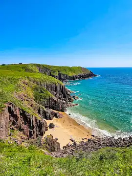 Manorbier Beach